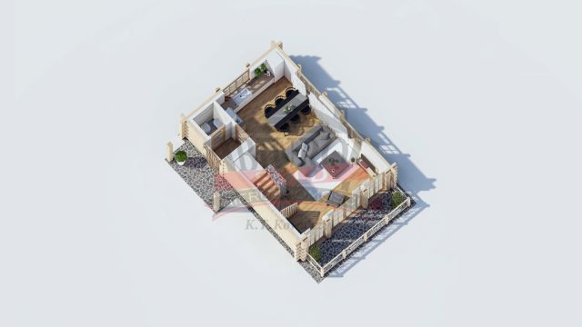 dom wolnostojący, 4 pokoje Biały Dunajec. Zdjęcie 15