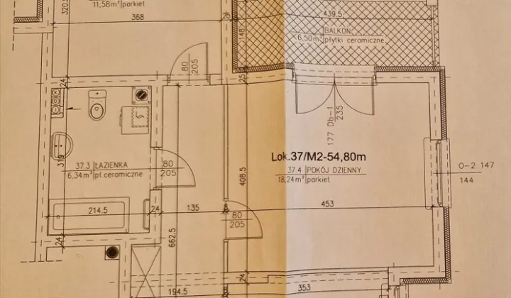 Mieszkanie 2-pokojowe Radzymin Centrum, ul. Władysława Reymonta