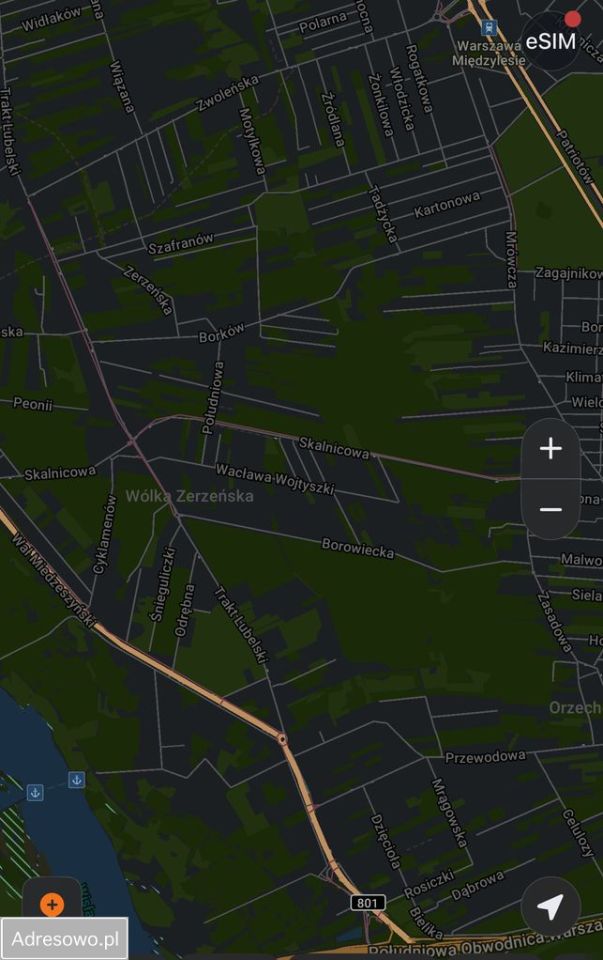 Działka budowlana Warszawa Wawer