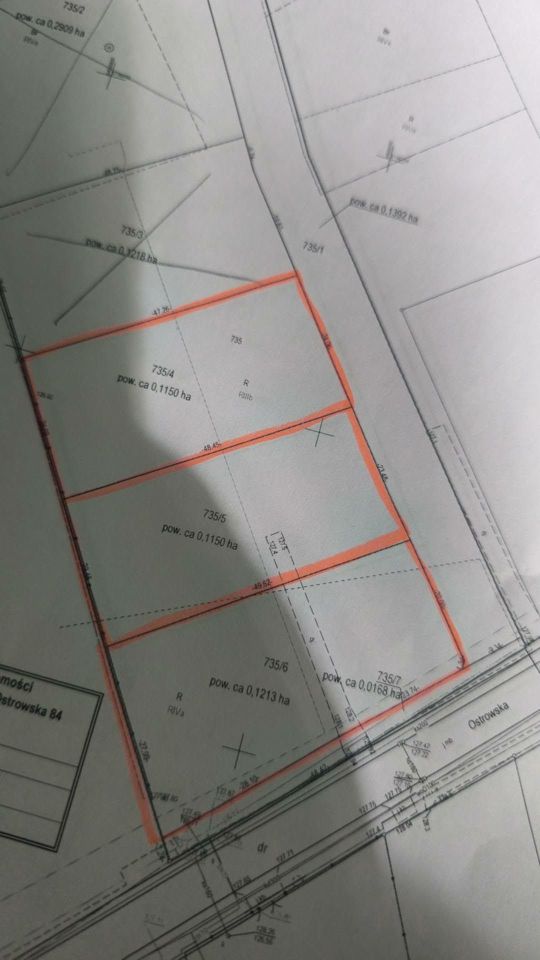 Działka budowlana Kościelna Wieś, ul. Ostrowska. Zdjęcie 4