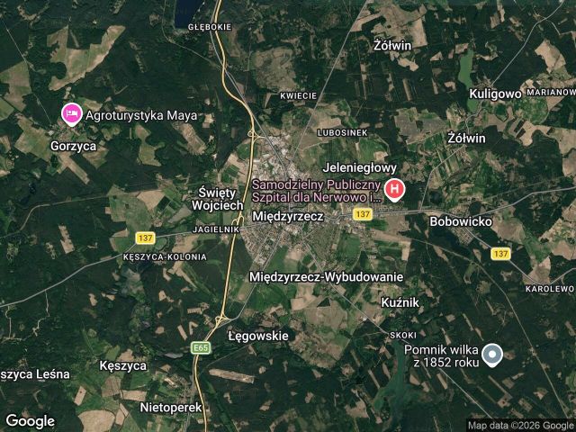 Mieszkanie 3-pokojowe Międzyrzecz Centrum. Zdjęcie 1