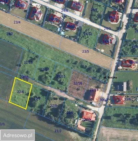 Działka budowlana Pisarzowice, ul. Boczna. Zdjęcie 1