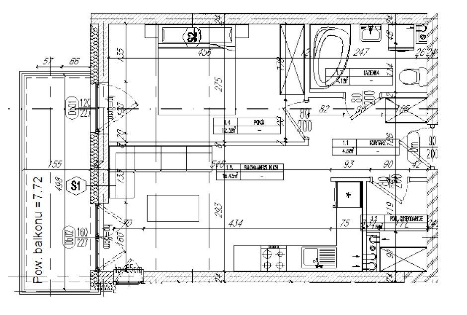 Mieszkanie 2-pokojowe Lublin Ponikwoda. Zdjęcie 5