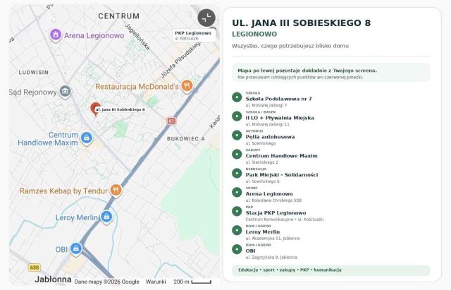 Mieszkanie 1-pokojowe Legionowo Centrum, ul. Jana III Sobieskiego. Zdjęcie 17