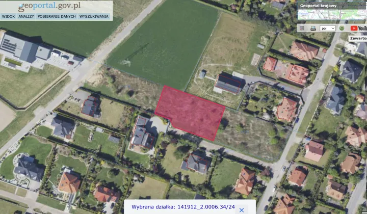 Działka budowlana Nowe Gulczewo, ul. Przesmyk