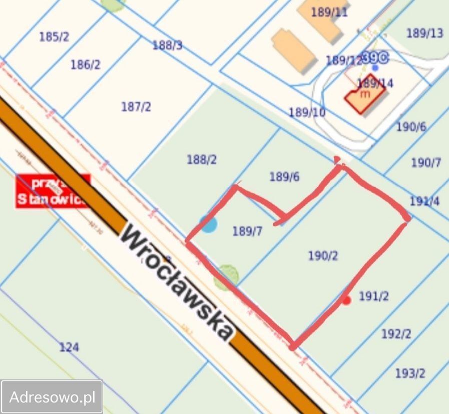 Działka budowlana Stanowice. Zdjęcie 2