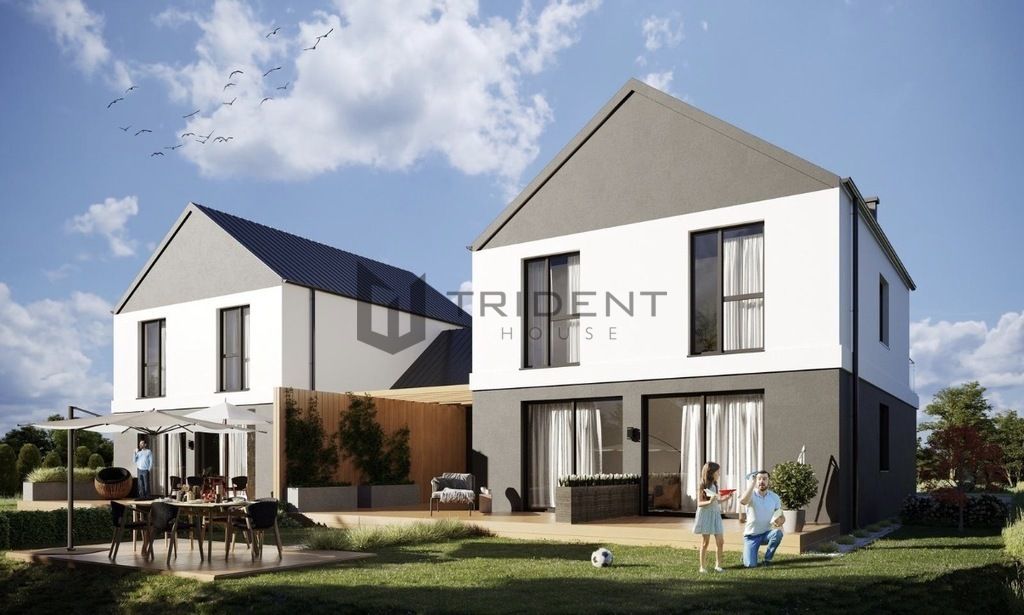 bliźniak, 4 pokoje Łubna. Zdjęcie 2