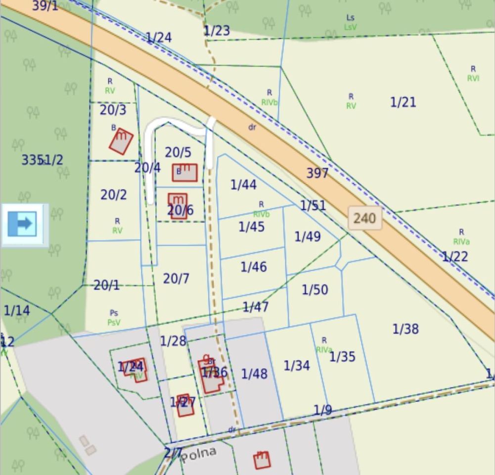 Działka budowlana Terespol Pomorski, ul. Polna. Zdjęcie 2