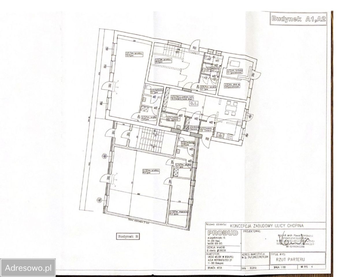 Działka inwestycyjna Biskupiec, ul. Fryderyka Chopina. Zdjęcie 4