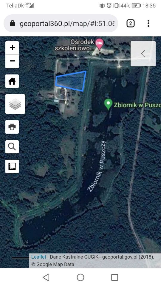 Działka inwestycyjna Puszcza. Zdjęcie 3