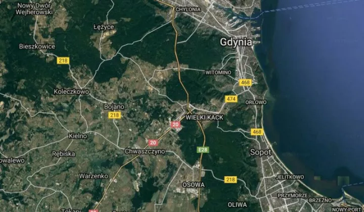 Działka budowlana Gdynia Chwarzno-Wiczlino, ul. Wiczlińska
