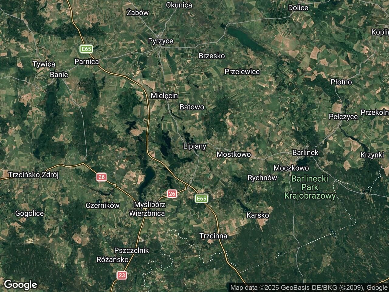 Mieszkanie 3-pokojowe Lipiany. Zdjęcie 1