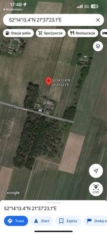 Działka budowlana Mistów. Zdjęcie 1