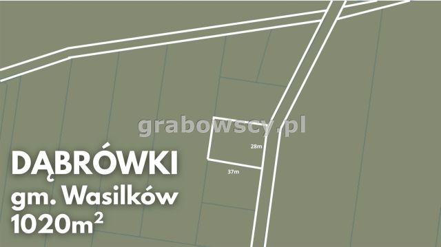 Działka inwestycyjna Dąbrówki, ul. Piaskowa. Zdjęcie 8