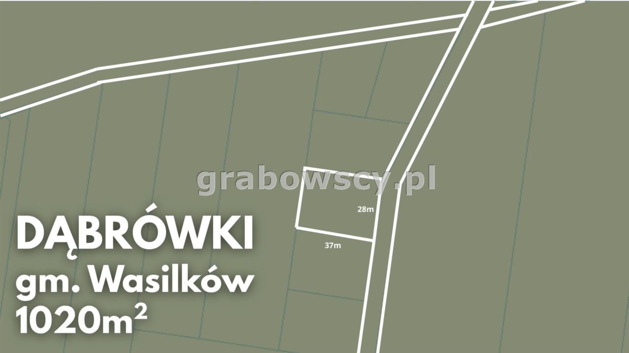 Działka inwestycyjna Dąbrówki, ul. Piaskowa. Zdjęcie 8