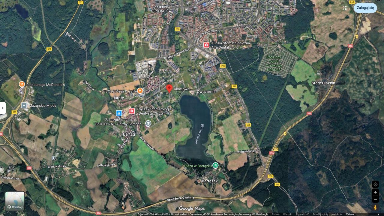 Działka budowlana Bartąg, ul. Akacjowa. Zdjęcie 5