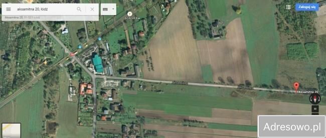 Działka budowlana Łódź Bałuty, ul. Aksamitna. Zdjęcie 2