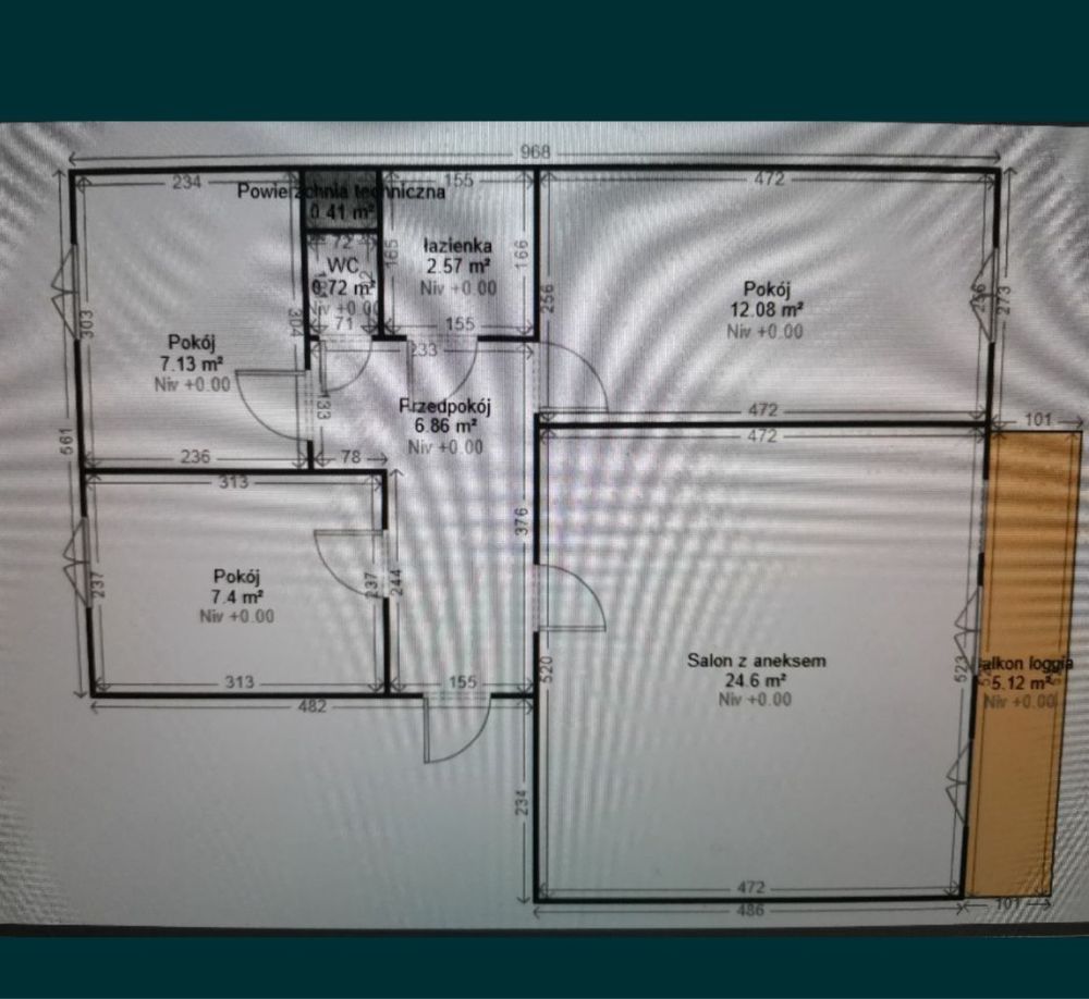 Mieszkanie 3-pokojowe Bydgoszcz Glinki. Zdjęcie 8