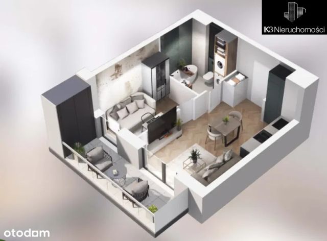 Mieszkanie 2-pokojowe Warszawa Mokotów, ul. Cybernetyki. Zdjęcie 6