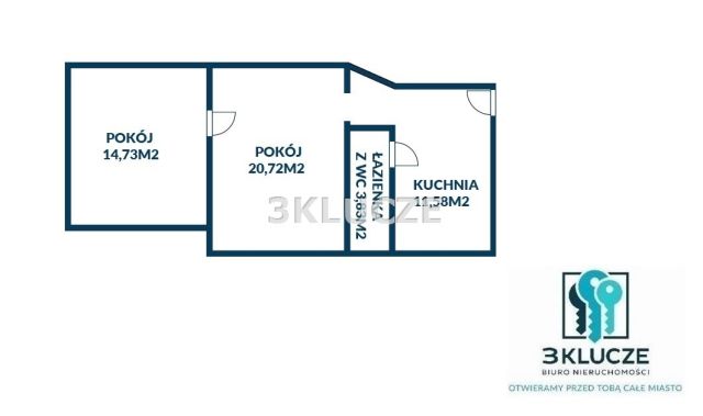 Mieszkanie 2-pokojowe Lublin Śródmieście, ul. Niecała. Zdjęcie 7
