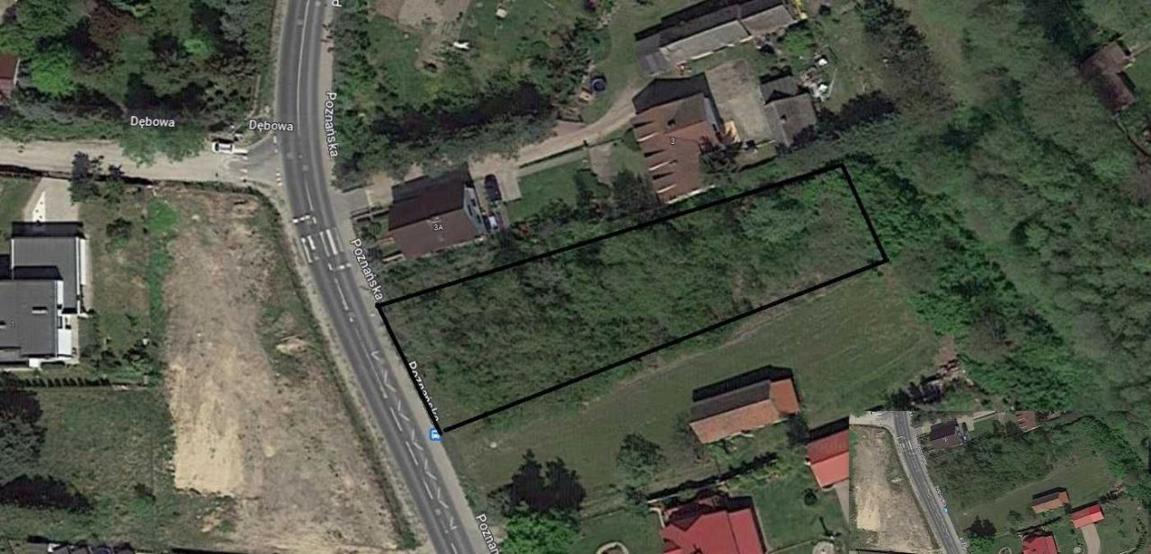 Działka budowlana Borówiec, ul. Poznańska