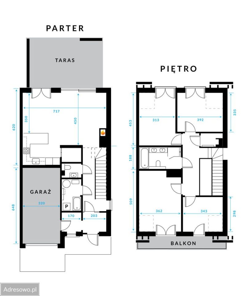 dom szeregowy, 5 pokoi Boryszew, ul. Calineczki. Zdjęcie 9