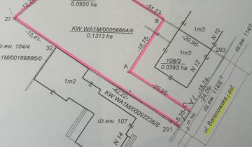 Działka budowlana Warszawa Ursus, ul. Baranowska