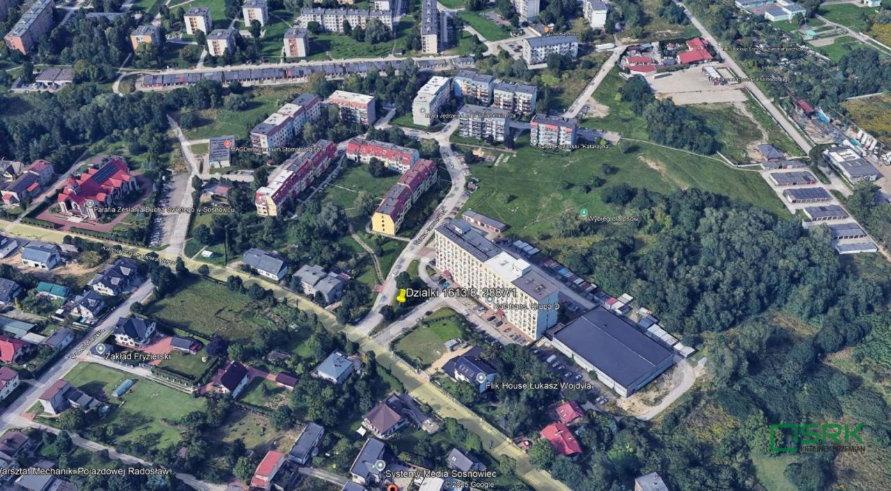 Działka inna Sosnowiec Zagórze, ul. Karola Szymanowskiego. Zdjęcie 3