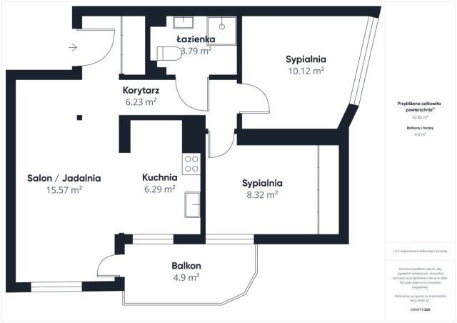Mieszkanie 3-pokojowe Warszawa Gołąbki, ul. Królów Polskich. Zdjęcie 20
