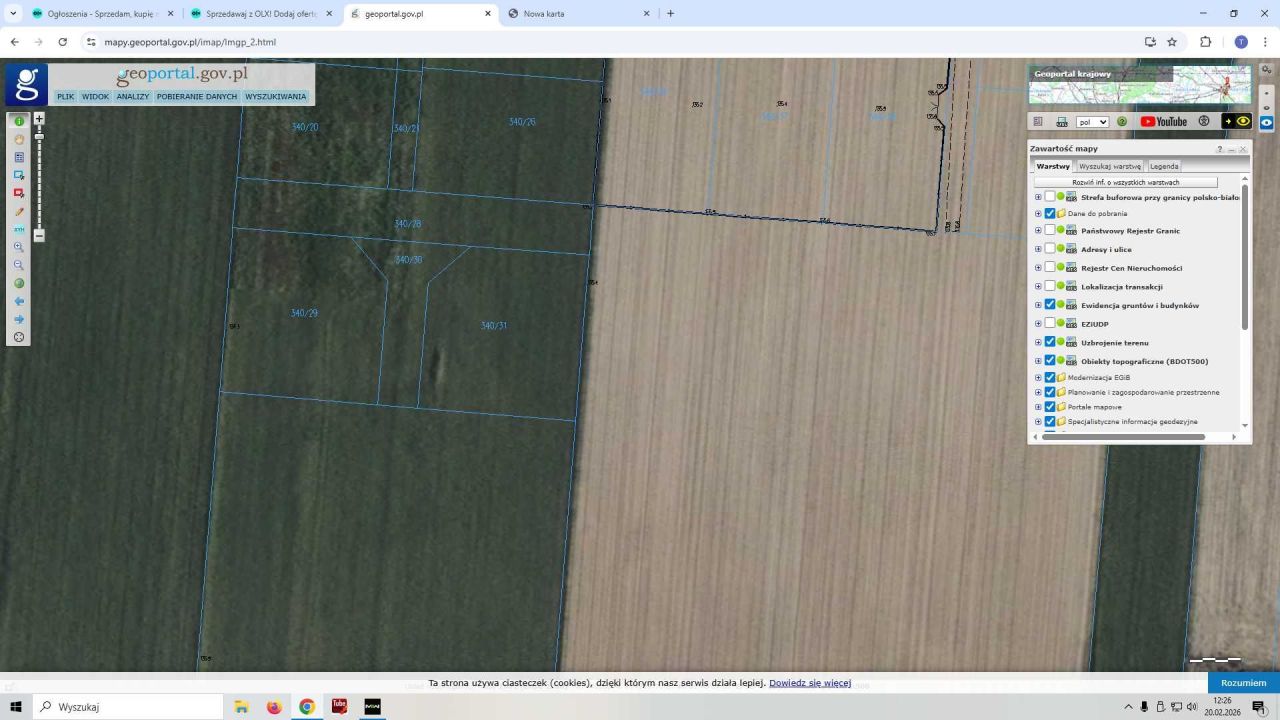 Działka rekreacyjna Popów. Zdjęcie 1