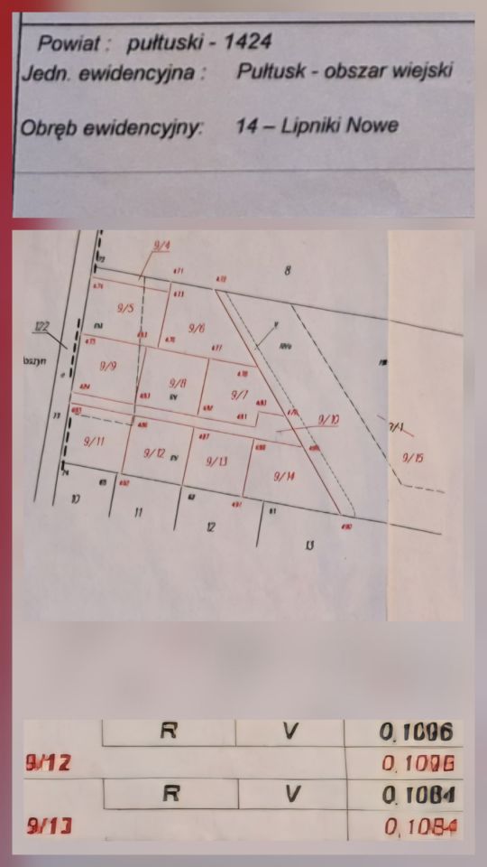 Działka budowlana Lipniki Nowe. Zdjęcie 1