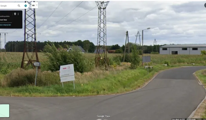 Działka budowlana Popowo Szklarnia