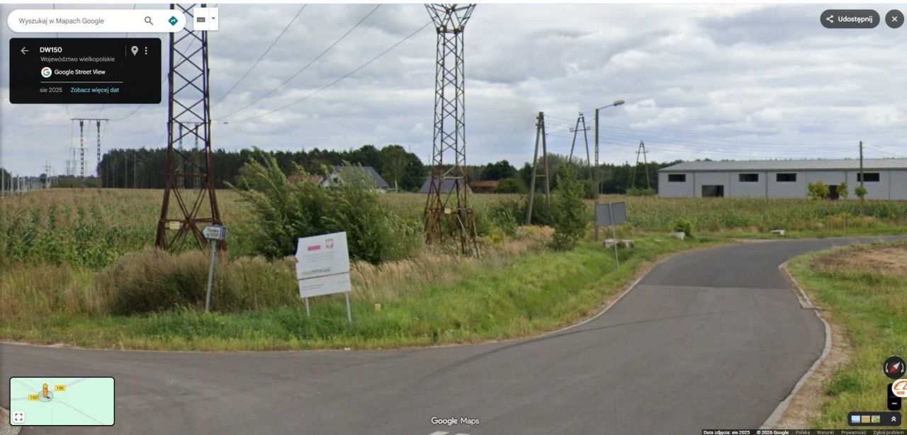 Działka budowlana Popowo Szklarnia