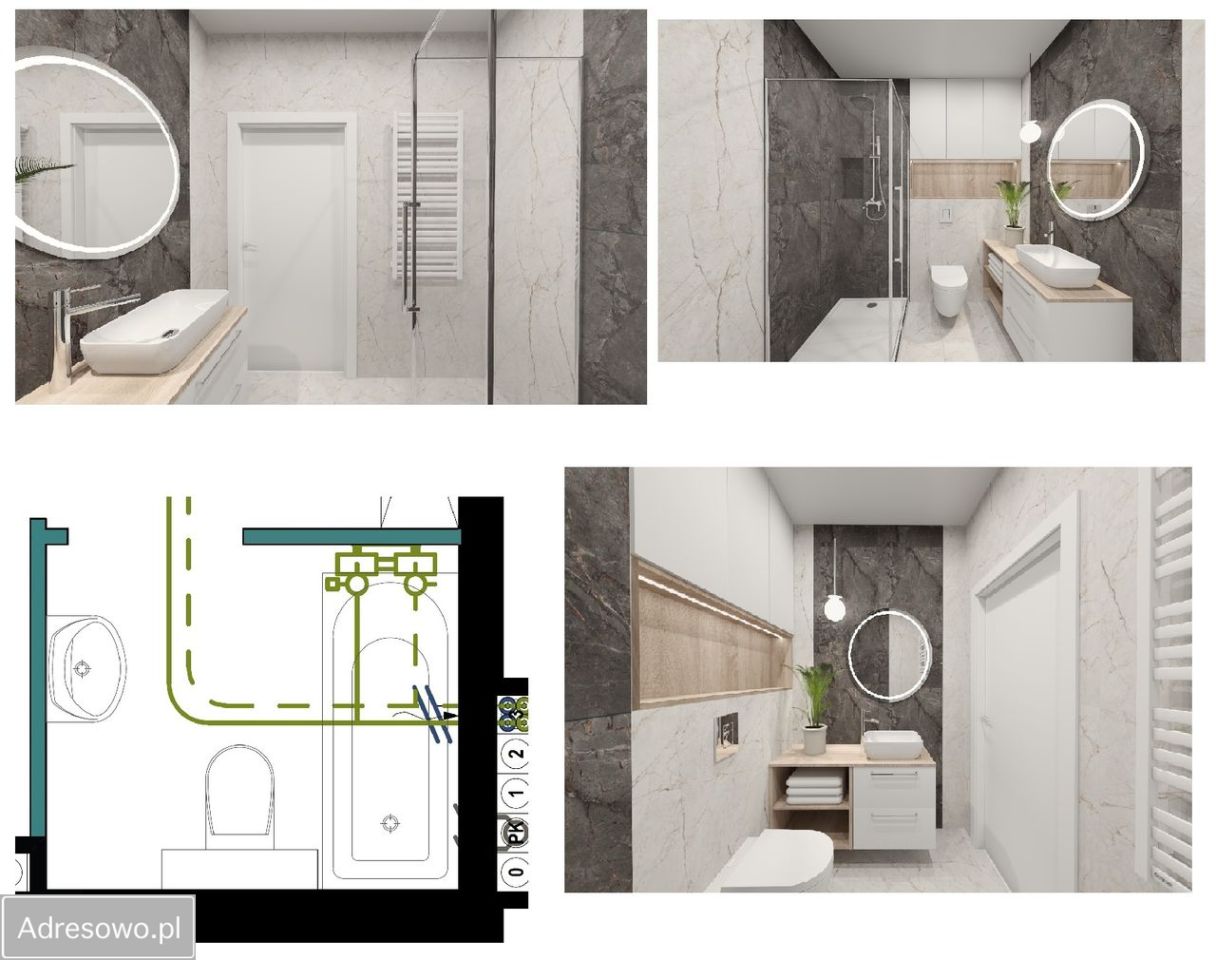 Mieszkanie 3-pokojowe Szczecin Stołczyn, ul. Modelarska. Zdjęcie 4