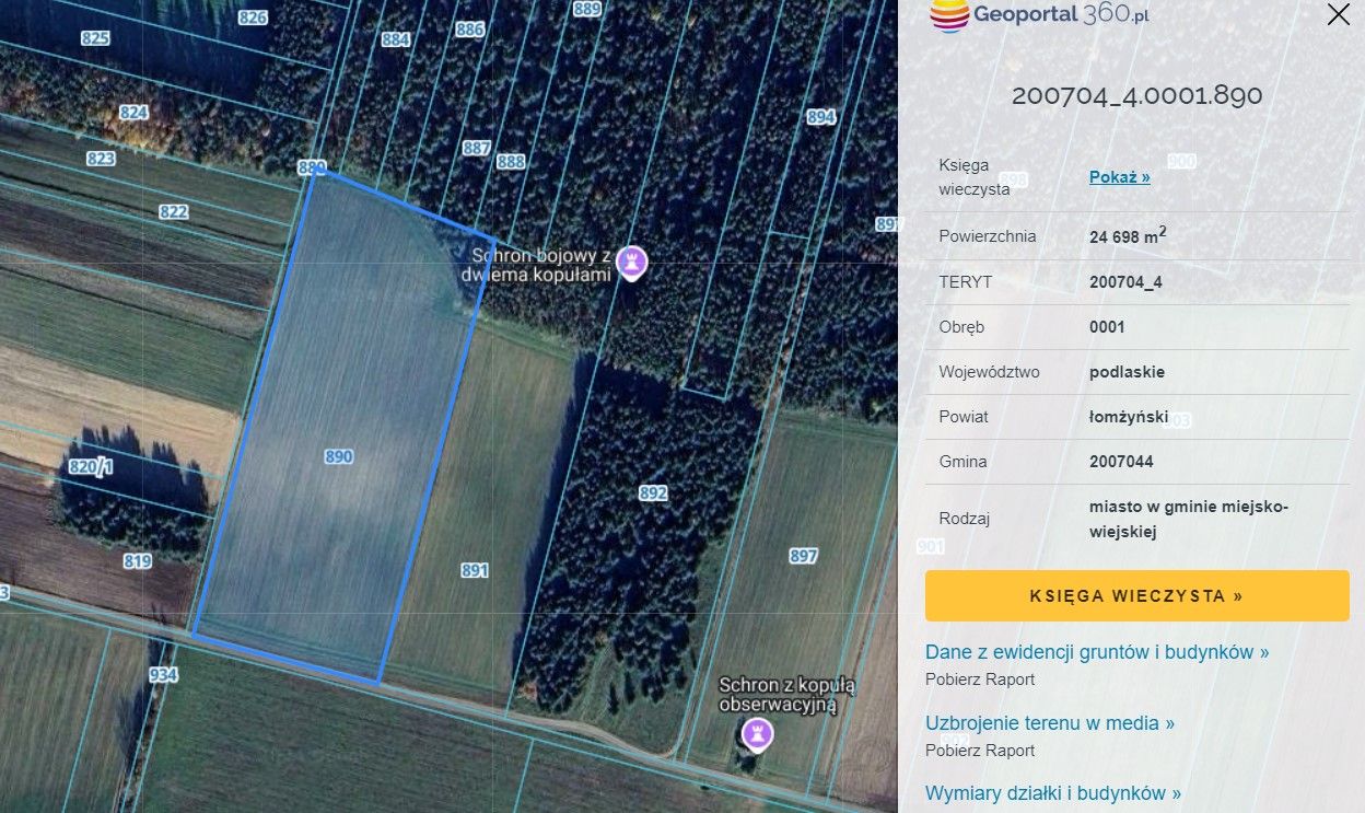 Działka rolna Nowogród