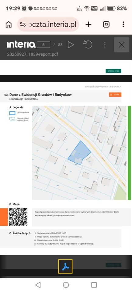 Działka budowlana Siedlce. Zdjęcie 3