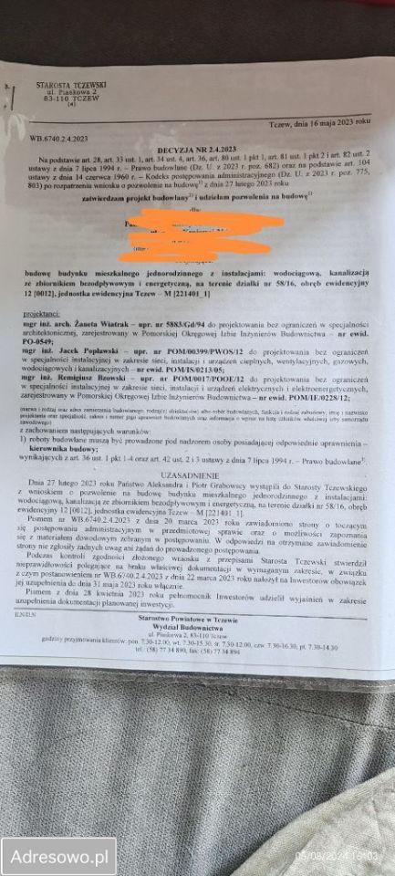 Działka budowlana Tczew. Zdjęcie 4