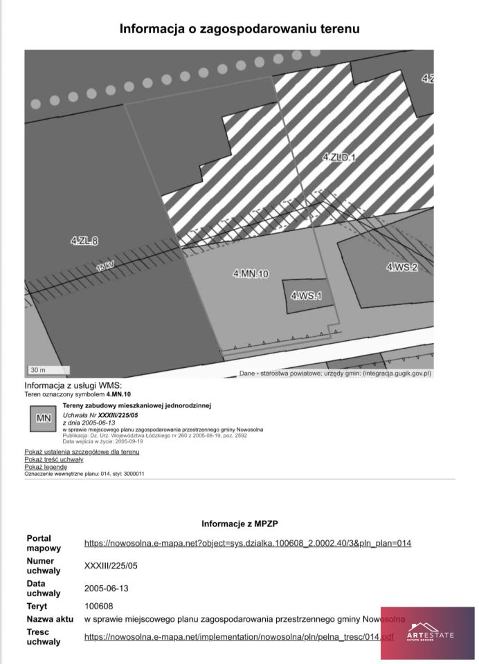 Działka budowlana Borchówka. Zdjęcie 4