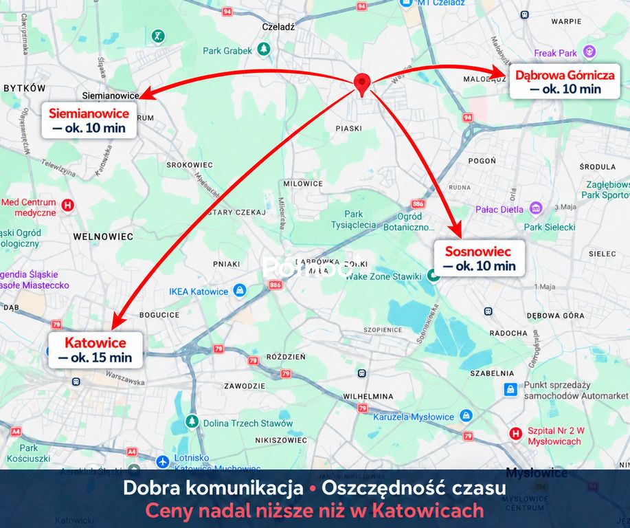 Mieszkanie 2-pokojowe Czeladź, ul. Krzywa. Zdjęcie 10