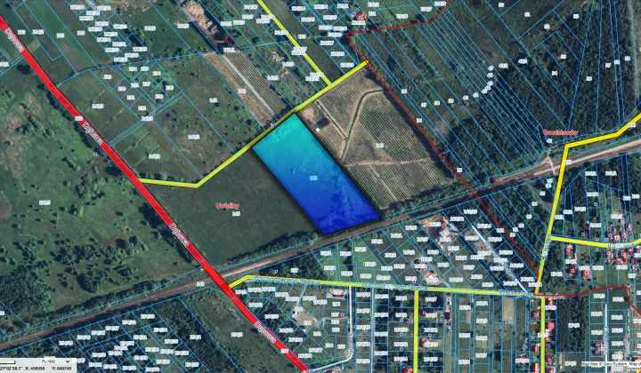 Działka budowlana Uwieliny, ul. Dębowa