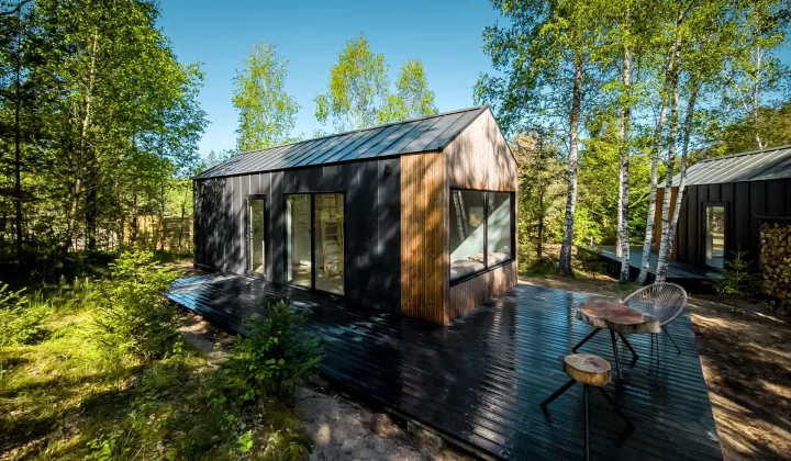 dom letniskowy, 2 pokoje Skorzewo