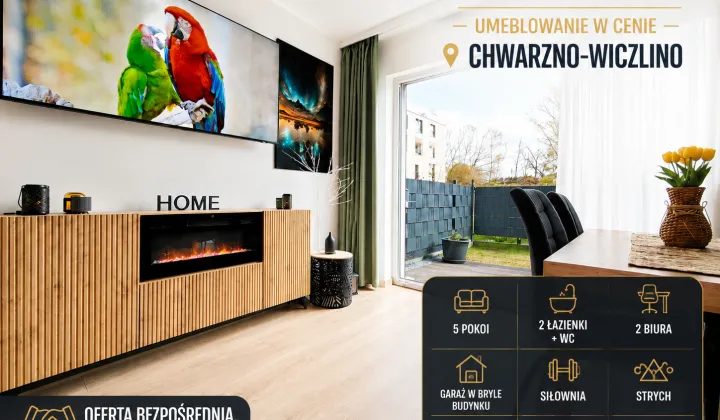 dom szeregowy, 5 pokoi Gdynia Chwarzno-Wiczlino, ul. Oleńki Billewiczówny