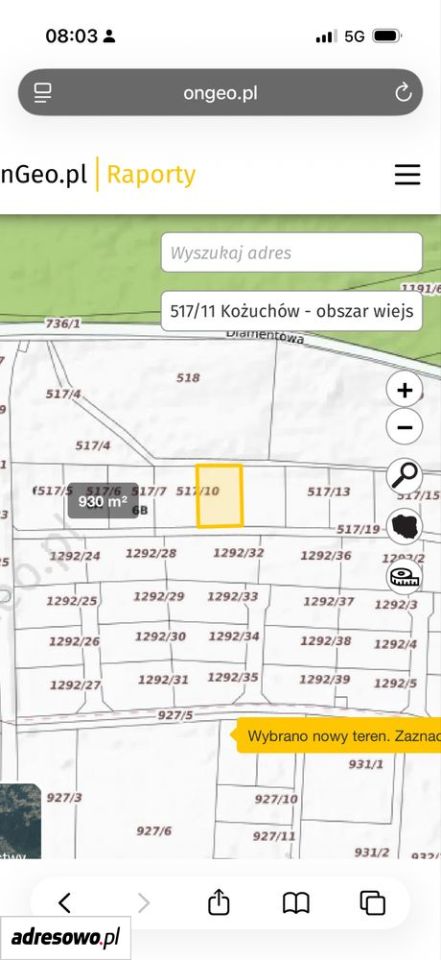 Działka budowlana Kożuchów. Zdjęcie 7