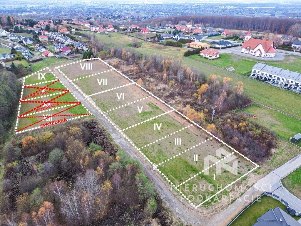 Działka budowlana Rzeszów, ul. ks. bpa Antoniego Betańskiego. Zdjęcie 1