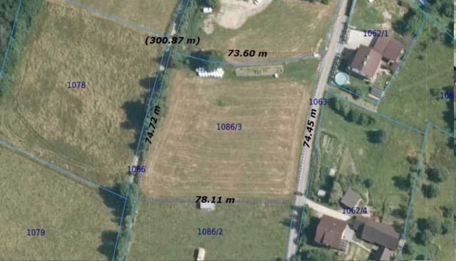 Działka budowlana Frycowa. Zdjęcie 1