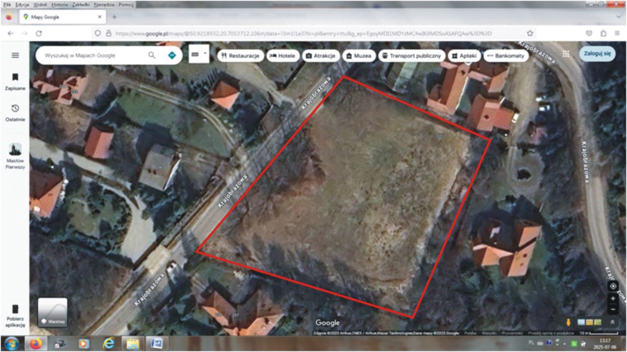 Działka budowlana Masłów Pierwszy, ul. Krajobrazowa. Zdjęcie 4