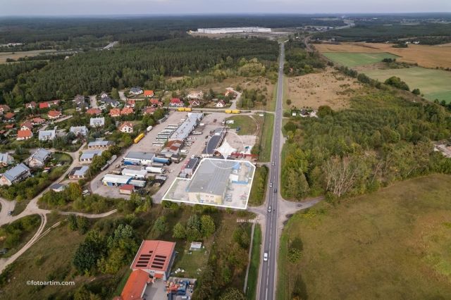 Hala/magazyn Olsztynek, ul. Mrongowiusza. Zdjęcie 2