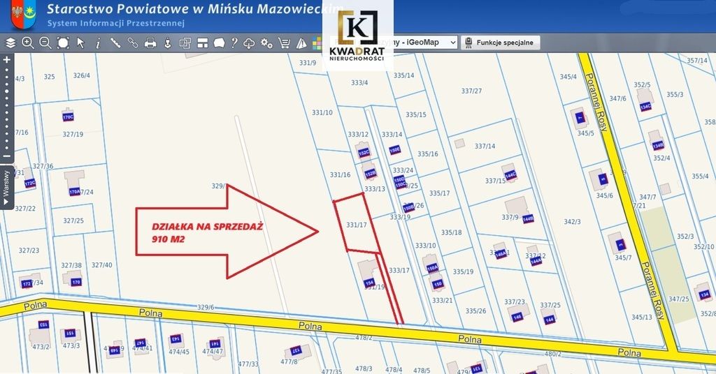 Działka budowlana Dębe Wielkie, ul. Polna. Zdjęcie 3