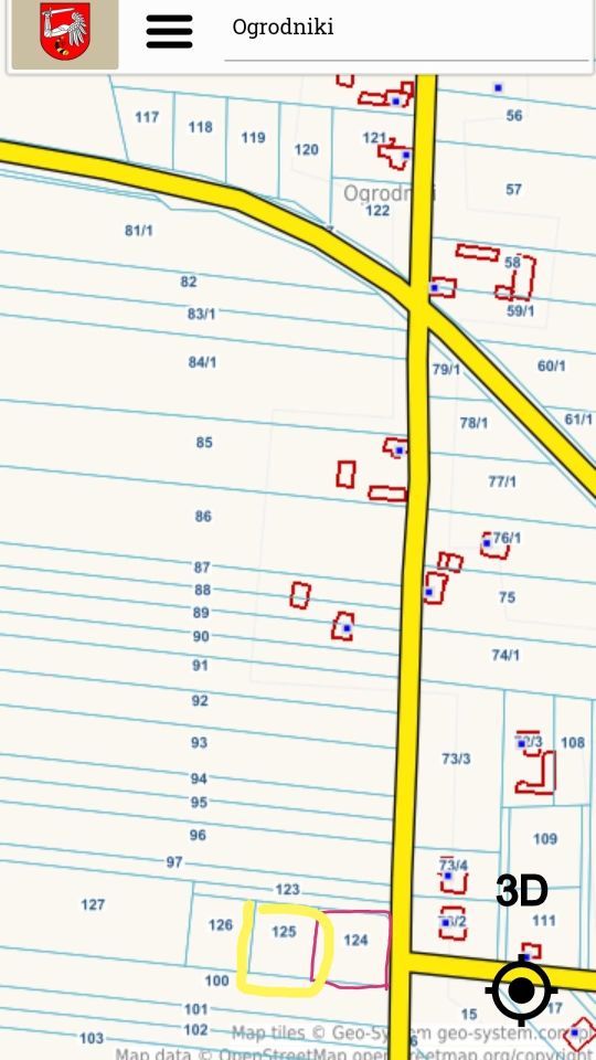 Działka budowlana Ogrodniki. Zdjęcie 2