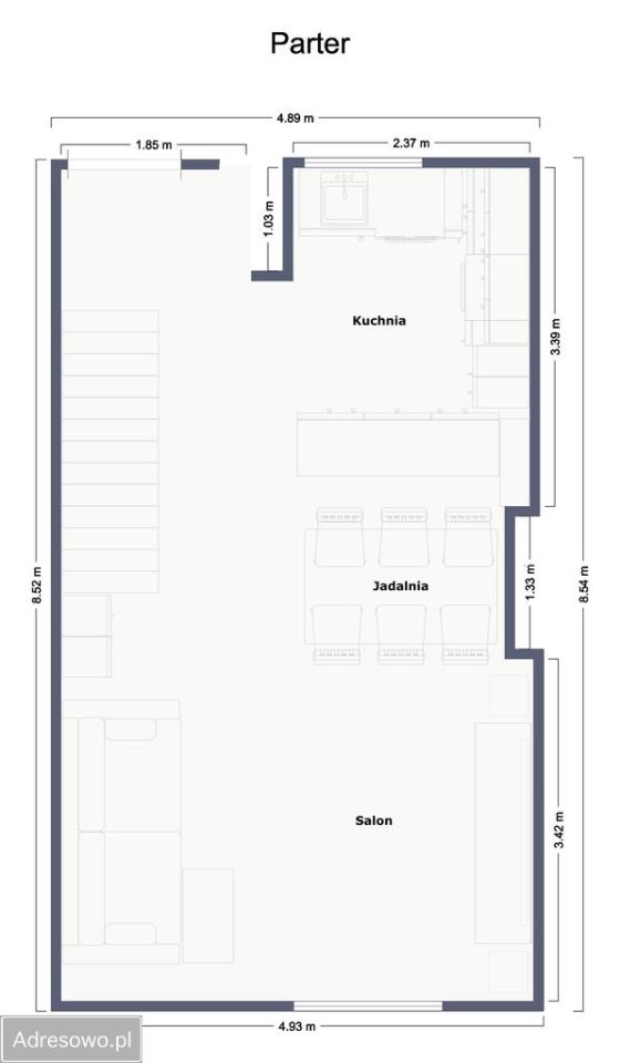 dom szeregowy, 4 pokoje Gdańsk Wrzeszcz, ul. Dzielna. Zdjęcie 15